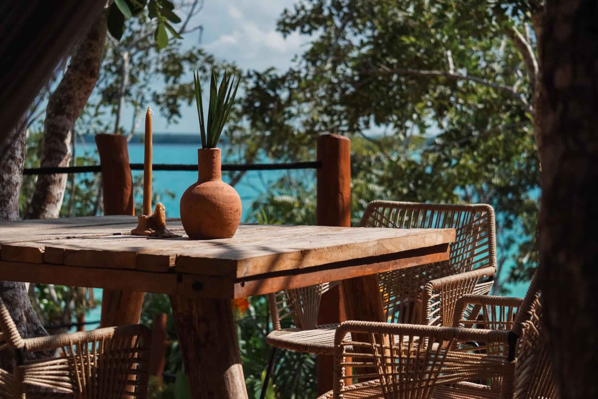 Naya Bacalar Lagoon Front Hotel Exterior foto