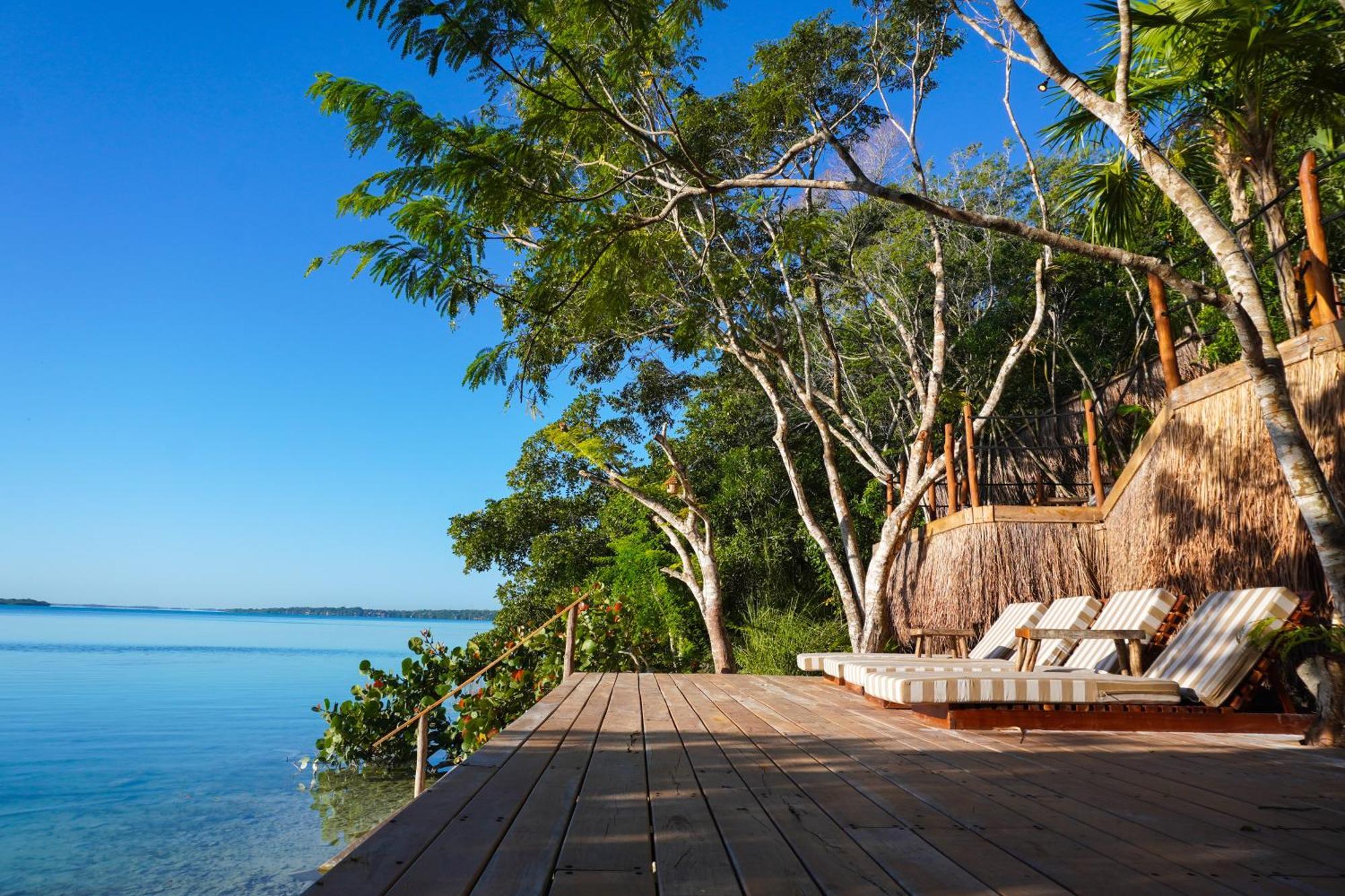 Naya Bacalar Lagoon Front Hotel Exterior foto