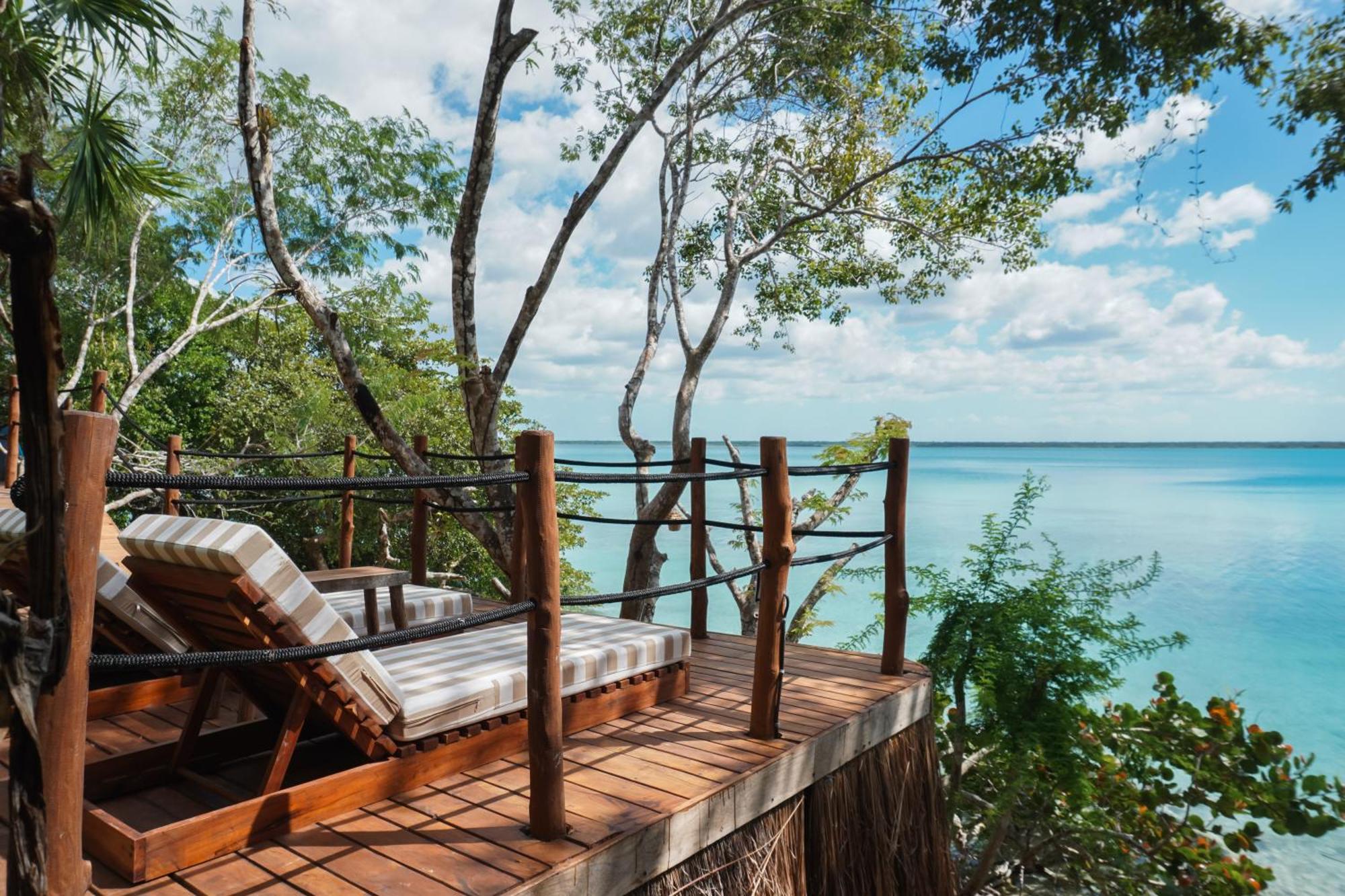 Naya Bacalar Lagoon Front Hotel Exterior foto